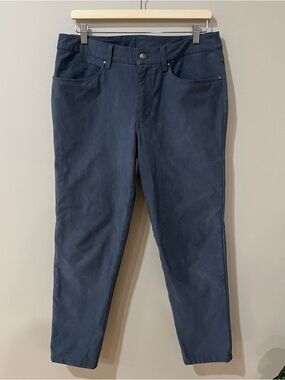 Lululemon Pants Mens 33x29 Blue ABC Slim Fit Utilitech Chinos Stretch Casual